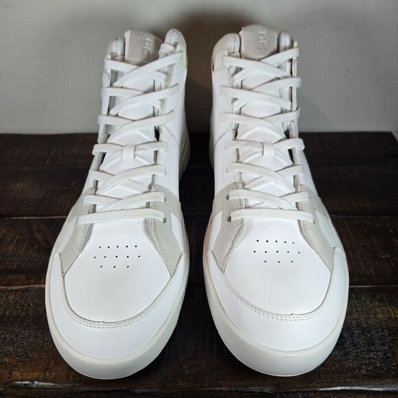 On Running White and Gray Sneakers - Picture 2 of 12